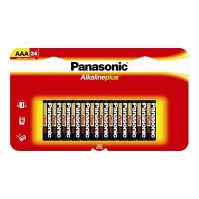 Panasonic LR03PA 24B Alkaline Plus LR03PA 24B Battery 24 x AAA type alkaline