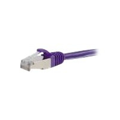 C2G 00898 2ft Cat6 Snagless Shielded (STP)Ethernet Network Patch Cable - Purple - Patch cable - RJ-45 (M) to RJ-45 (M) - 2 ft - screened shielded twisted pair ( C2G 00898 2ft Cat6 Snagless Shielded (STP)Ethernet Network Patch Cable - Purple - Patch cable - RJ-45 (M) to RJ-45 (M) - 2 ft - screened shielded twisted pair (