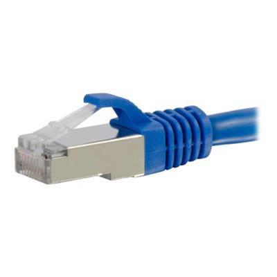 C2G 00798 8ft Cat6 Snagless Shielded (STP) Ethernet Network Patch Cable - Blue - Patch cable - RJ-45 (M) to RJ-45 (M) - 8 ft - screened shielded twisted pair (S C2G 00798 8ft Cat6 Snagless Shielded (STP) Ethernet Network Patch Cable - Blue - Patch cable - RJ-45 (M) to RJ-45 (M) - 8 ft - screened shielded twisted pair (S