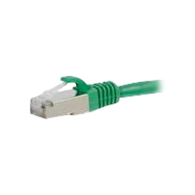 C2G 00839 25ft Cat6 Snagless Shielded (STP) Ethernet Network Patch Cable - Green - Patch cable - RJ-45 (M) to RJ-45 (M) - 25 ft - screened shielded twisted pair C2G 00839 25ft Cat6 Snagless Shielded (STP) Ethernet Network Patch Cable - Green - Patch cable - RJ-45 (M) to RJ-45 (M) - 25 ft - screened shielded twisted pair