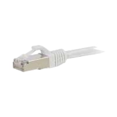 C2G 00922 9ft Cat6 Snagless Shielded (STP)Ethernet Network Patch Cable - White - Patch cable - RJ-45 (M) to RJ-45 (M) - 9 ft - screened shielded twisted pair (S C2G 00922 9ft Cat6 Snagless Shielded (STP)Ethernet Network Patch Cable - White - Patch cable - RJ-45 (M) to RJ-45 (M) - 9 ft - screened shielded twisted pair (S