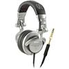 Swivel earcups for DJ and remix applications enable single-sided monitoring. DJs can listen to house sound with one ear while they cue up the next track with the other. Convenient for on-shoulder use.