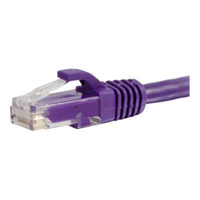 C2G 00463 Cat5e Snagless Unshielded (UTP) Network Patch Cable - Patch cable - RJ-45 (M) to RJ-45 (M) - 3 ft - UTP - CAT 5e - molded snagless stranded - purple C2G 00463 Cat5e Snagless Unshielded (UTP) Network Patch Cable - Patch cable - RJ-45 (M) to RJ-45 (M) - 3 ft - UTP - CAT 5e - molded snagless stranded - purple