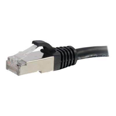 C2G 00812 5ft Cat6 Snagless Shielded (STP) Ethernet Network Patch Cable - Black - Patch cable - RJ-45 (M) to RJ-45 (M) - 5 ft - screened shielded twisted pair ( C2G 00812 5ft Cat6 Snagless Shielded (STP) Ethernet Network Patch Cable - Black - Patch cable - RJ-45 (M) to RJ-45 (M) - 5 ft - screened shielded twisted pair (