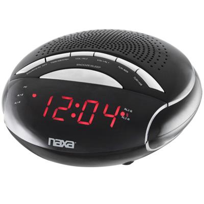 Naxa Electronics NRC170 NAXA NRC170 DIGITAL ALARM CLOCK WITH AM Naxa Electronics NRC170 NAXA NRC170 DIGITAL ALARM CLOCK WITH AM