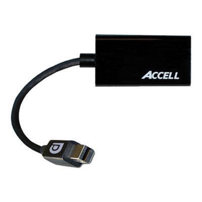 Accell B086B 005B UltraAV Video adapter DisplayPort HDMI HDMI F to Mini DisplayPort M shielded