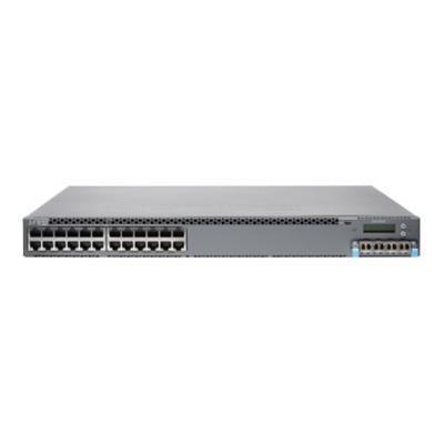 Juniper Networks EX4300 24P EX Series EX4300 24P Switch L3 managed 24 x 10 100 1000 PoE 4 x 40 Gigabit QSFP rack mountable PoE 550 W