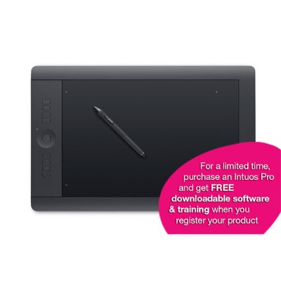 Intuos Pro Pen and Touch Tablet - Large