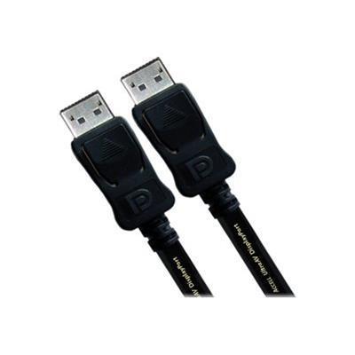 Accell B142C 003B 2 UltraAV DisplayPort cable DisplayPort M to DisplayPort M 3.3 ft latched