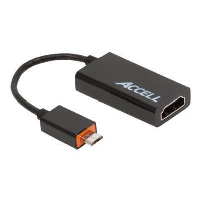 Accell J159B 001B HDMI cable HDMI Micro USB Type B power only F to Micro USB SlimPort M