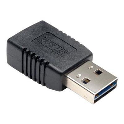 TrippLite UR024-000 USB 2.0 High Speed Adapter Reversible A to A M/F - USB adapter - USB (F) to USB (M) - USB 2.0 - molded - black TrippLite UR024-000 USB 2.0 High Speed Adapter Reversible A to A M/F - USB adapter - USB (F) to USB (M) - USB 2.0 - molded - black