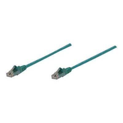 Intellinet Network Solutions 342483 Patch cable RJ 45 M to RJ 45 M 5 ft UTP CAT 6 molded snagless green