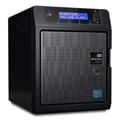 WD WDBYVE0040KBK-NESN Sentinel DS5100 4TB Ultra-Compact Storage Plus Server with Windows Server 2012 R2 Essentials