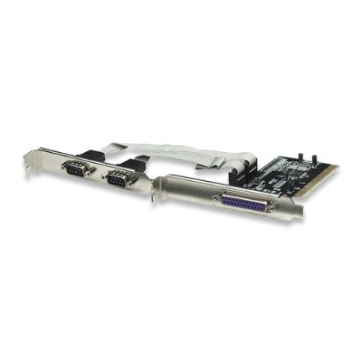 Manhattan 158251 Serial Parallel Combo PCI Card Two Serial DB9 One Parallel DB25 External Ports