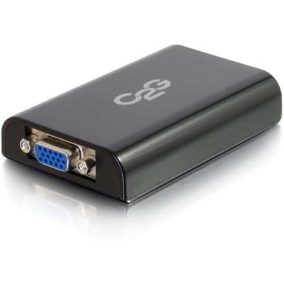 Cables To Go 30560 USB to VGA Adapter USB 3.0 USB Video Adpater External Video Card External video adapter USB 3.0 D Sub black