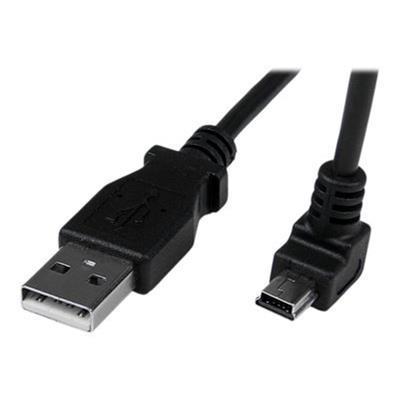 StarTech.com USBAUB2MD 2m Micro USB Cable A to Down Angle Micro B USB cable Micro USB Type B M to USB M USB 2.0 6.6 ft 90° connector molded b