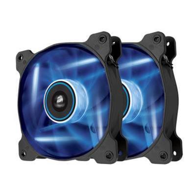 Corsair Memory CO 9050016 BLED Air Series LED AF120 Quiet Edition Case fan 120 mm blue pack of 2