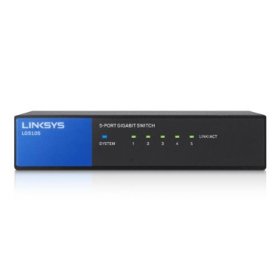 Linksys Lgs105 5-port Desktop Gigabit Switch