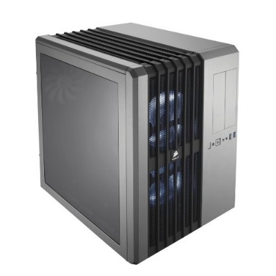 Corsair Memory CC 9011034 WLED Carbide Series Air 540 Silver Edition mid tower extended ATX no power supply ATX silver USB Audio