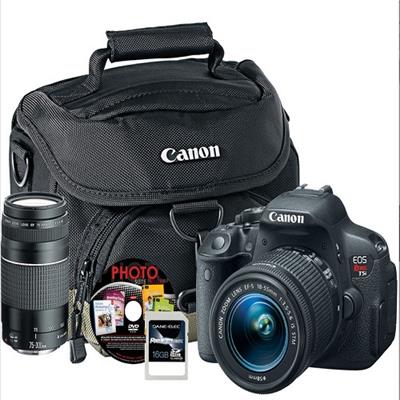 Canon 8595b003l2-5-kit T5i 18-55mm & Xtra Lens (6473a003) 16gb