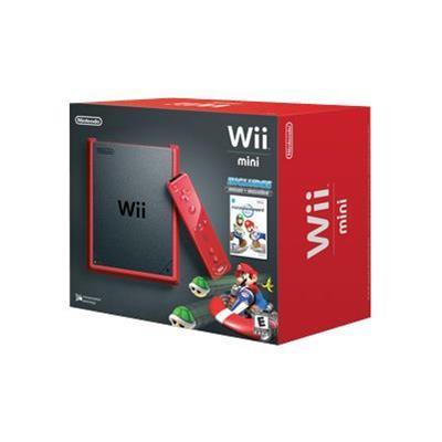 Nintendo Rvosraac Wii Mini With Mario Kart For Wii - Red
