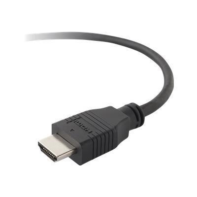Belkin F8V3311b02 CL2 HDMI cable HDMI M to HDMI M 2 ft black