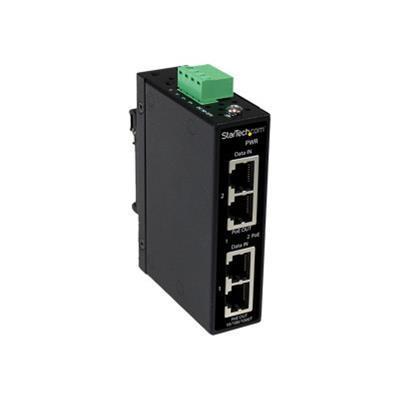 StarTech.com POEINJ2GI 2 Port Gigabit PoE Power over Ethernet Injector 48V 30W PoE injector 30 Watt black