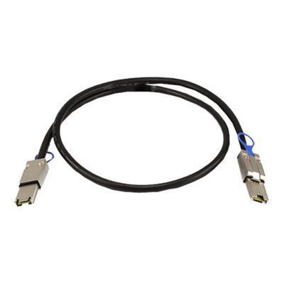 QNAP CAB-SAS05M-8088 CAB-SAS05M-8088 - SAS external cable - 26 pin 4x Shielded Mini MultiLane SAS (SFF-8088) (M) to 26 pin 4x Shielded Mini MultiLane SAS (SFF-8 QNAP CAB-SAS05M-8088 CAB-SAS05M-8088 - SAS external cable - 26 pin 4x Shielded Mini MultiLane SAS (SFF-8088) (M) to 26 pin 4x Shielded Mini MultiLane SAS (SFF-8