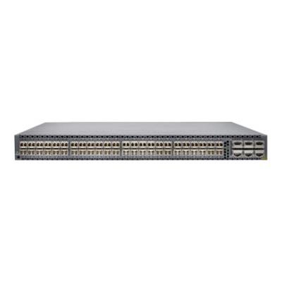 Juniper Networks QFX5100 48S DC AFI QFX Series QFX5100 48S Switch L3 managed 48 x 1 Gigabit SFP 10 Gigabit SFP 6 x 40 Gigabit QSFP breakout compat
