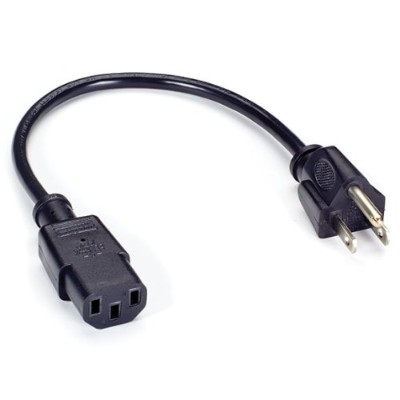 Black Box EPXR29 Power Cord - NEMA 5-15P to IEC-60320-C13 1 ft. Black Box EPXR29 Power Cord - NEMA 5-15P to IEC-60320-C13 1 ft.