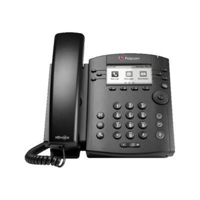 Polycom 2200 46135 001 VVX 300 VoIP phone SIP RTCP RTP SRTP SDP 6 lines