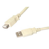 StarTech.com USBEXTAA_6 6 ft USB 2.0 Extension Cable A to A M F USB extension cable USB M to USB F 6 ft molded for P N RKCONS2001GB RACKCONS20