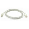 6 ft. Transparent USB Cable A-B M/M