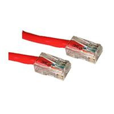 Cables To Go 22675 Cat5e Non Booted Unshielded UTP Network Patch Cable Patch cable RJ 45 M to RJ 45 M 3 ft UTP CAT 5e stranded red