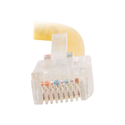 Cables To Go 22682 Ethernet 100Base TX cable RJ 45 M RJ 45 M 5 ft stranded wire CAT 5e yellow