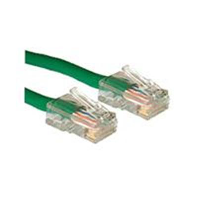 Cables To Go 24507 Cat5e Non Booted Unshielded UTP Network Crossover Patch Cable Crossover cable RJ 45 M to RJ 45 M 7 ft stranded wire green