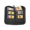 Compact digital memory card case.