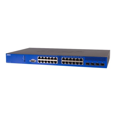 Adtran 1702591G2 NetVanta 1534P - 2.1 Gen - switch - L3 - managed - 24 x 10/100/1000 (PoE) + 4 x SFP - rack-mountable - PoE Adtran 1702591G2 NetVanta 1534P - 2.1 Gen - switch - L3 - managed - 24 x 10/100/1000 (PoE) + 4 x SFP - rack-mountable - PoE
