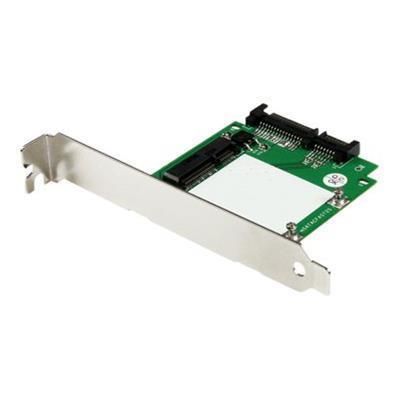 StarTech.com SAT32MSATPEX SATA to mSATA SSD Adapter w Full and Low Profile Brackets – SATA to Mini SATA Converter Card