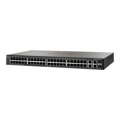 Cisco SF300 48PP K9 NA Small Business SF300 48PP Switch L3 managed 48 x 10 100 PoE 2 x combo Gigabit SFP 2 x 10 100 1000 desktop rack mountabl