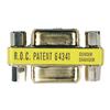 Compact Gold Gender Changer