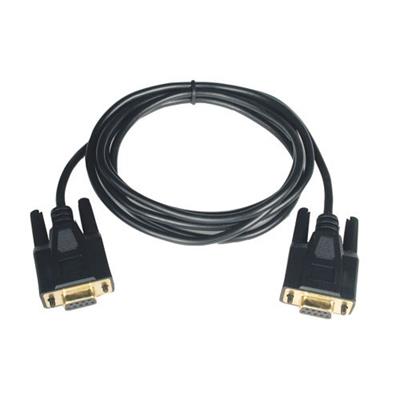 TrippLite P450 006 Null Modem Serial DB9 Serial Cable DB9 F F 6 ft.