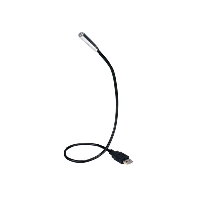 QVS USB LL Flexible USB LED Notebook Light USB light black 1.4 ft