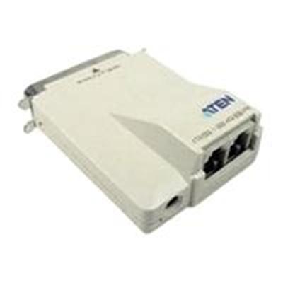 Aten Technology AS248R Flash Net Print server parallel 2 ports