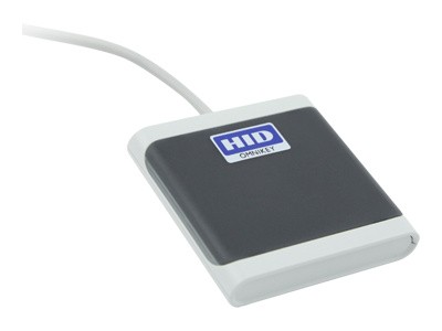HID R50250001 GR OMNIKEY 5025 CL SMART card reader USB 125 KHz light gray anthracite