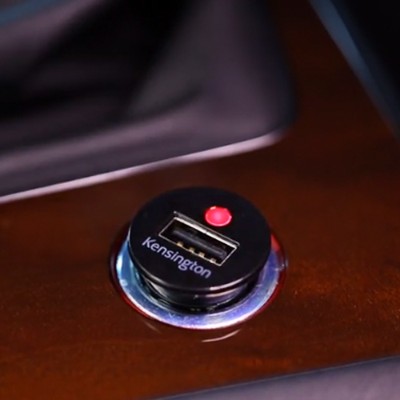 Kensington K39666am Powerbolt 2.1 Fast Charge - Power Adapter - Car