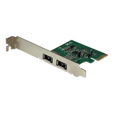 StarTech.com PEX1394A2V 2 Port 1394a PCI Express FireWire Card PCIe FireWire Adapter Dual Port 1394a FireWire PCI Express