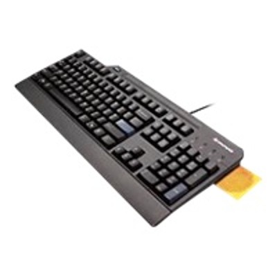 Lenovo 4X30E50999 Smartcard - Keyboard - USB - English - US - black - for S510 ThinkCentre M715 M900 ThinkPad E47X E57X P51 T570 ThinkStation P410 V510 Lenovo 4X30E50999 Smartcard - Keyboard - USB - English - US - black - for S510 ThinkCentre M715 M900 ThinkPad E47X E57X P51 T570 ThinkStation P410 V510