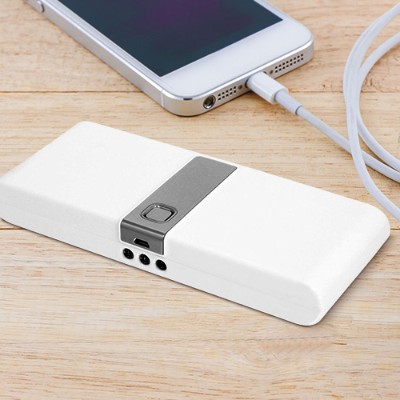 Aluratek APB06F Portable Battery Charger Power bank Li Ion 18000 mAh 2 output connectors USB power only