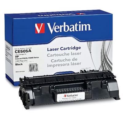 Verbatim 98332 HP CE505A Remanufactured Laser Toner Cartridge Black